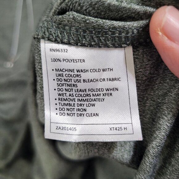 BAW Athletic Running 1/4 Zip Long Sleeve Shirt Top Women's SZ Small Gray XT425H - Picture 9 of 9